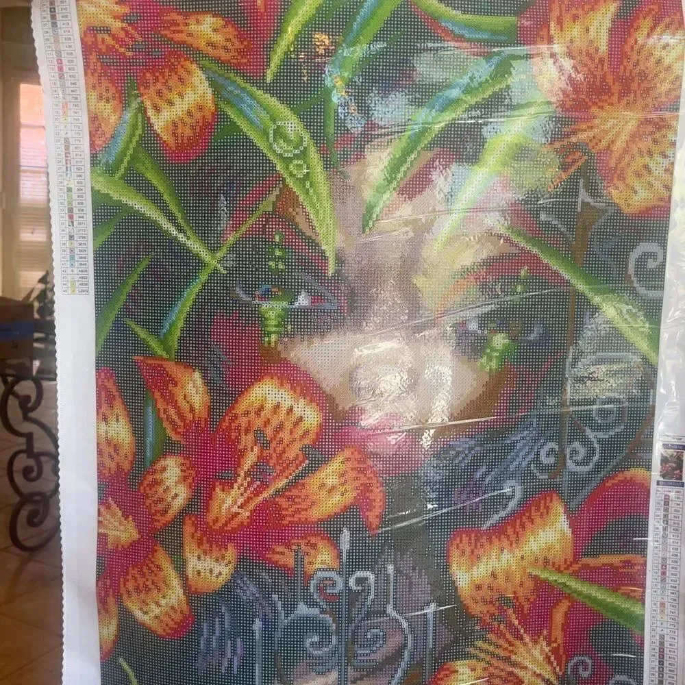 The Language of Flowers 5 by Jasmine Beckett Griffith diamond painting kit!